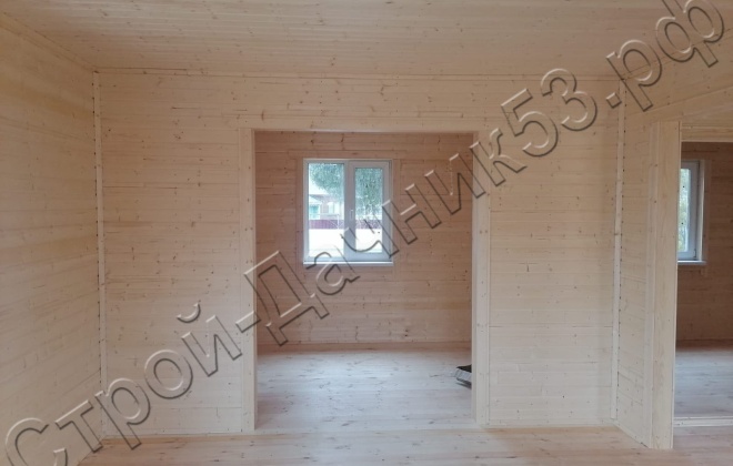 4 Каркасно-щитовой дом  Д-9, 7х7м, 89  М², Московская область, Ногинский район, СНТ Горьковское болото. (12)